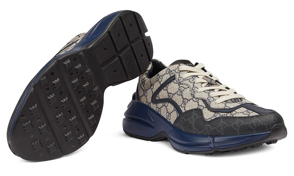 Gucci Rhyton Sneaker "Beige/Blue"