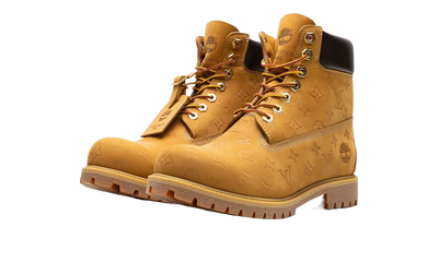 Louis Vuitton Timberland Ankle Boot Wheat Monogram