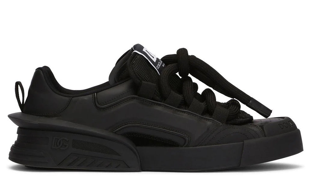 Dolce & Gabbana Black Portofino Sneakers