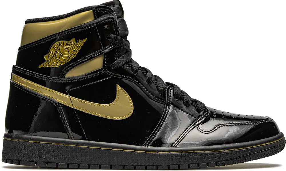 Air Jordan 1 High "Black Metallic Gold" sneakers