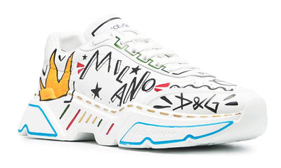 Dolce & Gabbana hand-painted Daymaster sneakers
