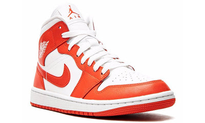 Air Jordan 1 Mid "White Habanero Red"