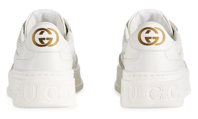 Gucci Leather Monogram Sneakers