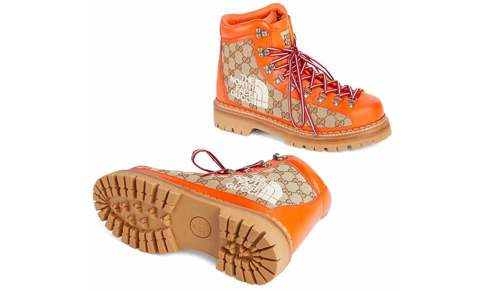Gucci x The North Face boots
