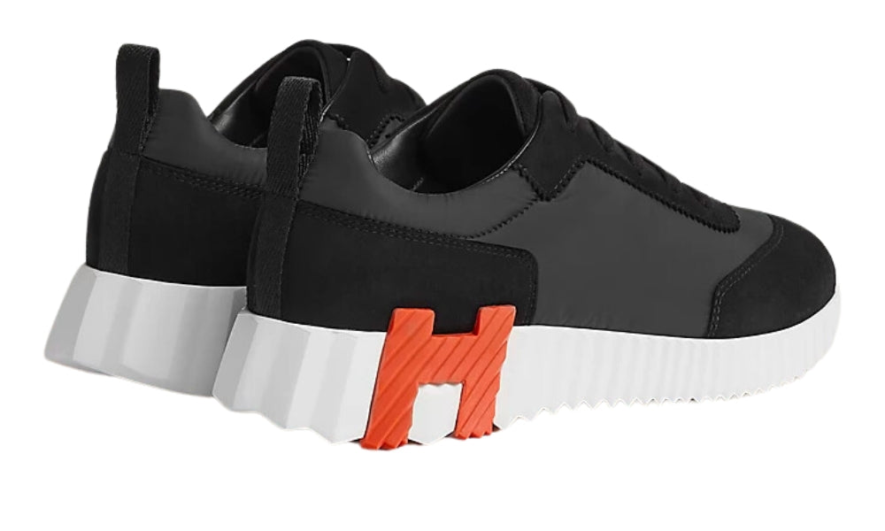 Hermes Bouncing sneaker "Black Orange"