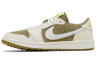 Travis Scott x Air Jordan 1 Low Golf 'Neutral Olive'