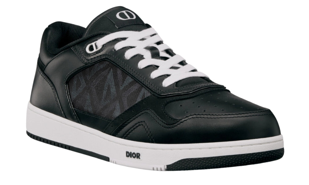 Dior B27 Low 'Black Smooth - White'