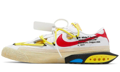Off-White x Nike Blazer Low 'White University Red'