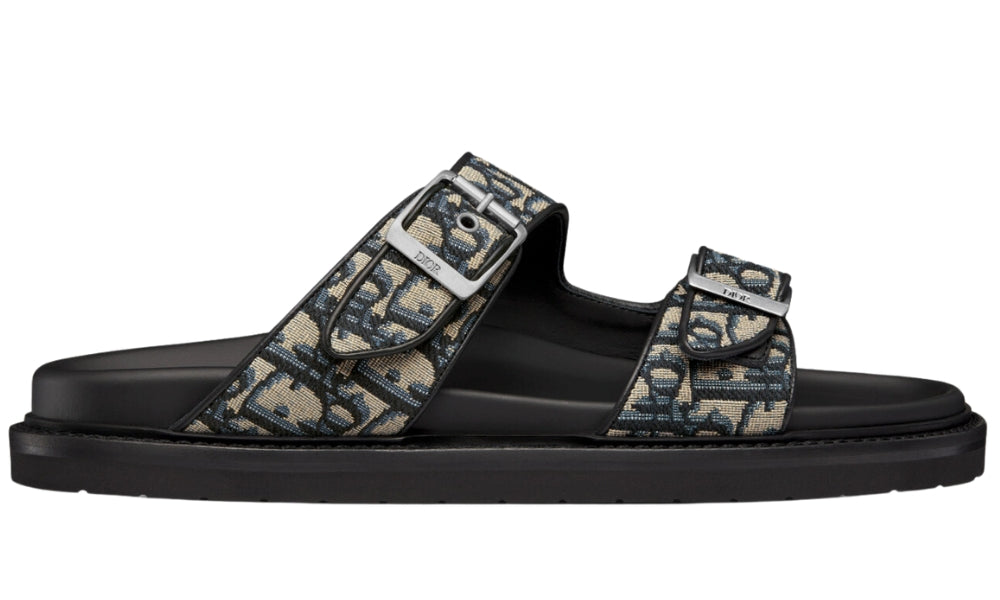 Dior Aqua Sandal "Beige and black"