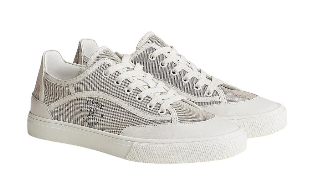Hermes Get sneaker 'Plum black / White'