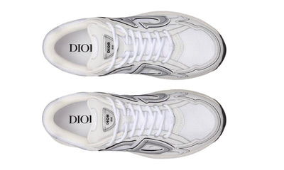 Dior B30 White Mesh And Technical Fabric Low Top Sneakers