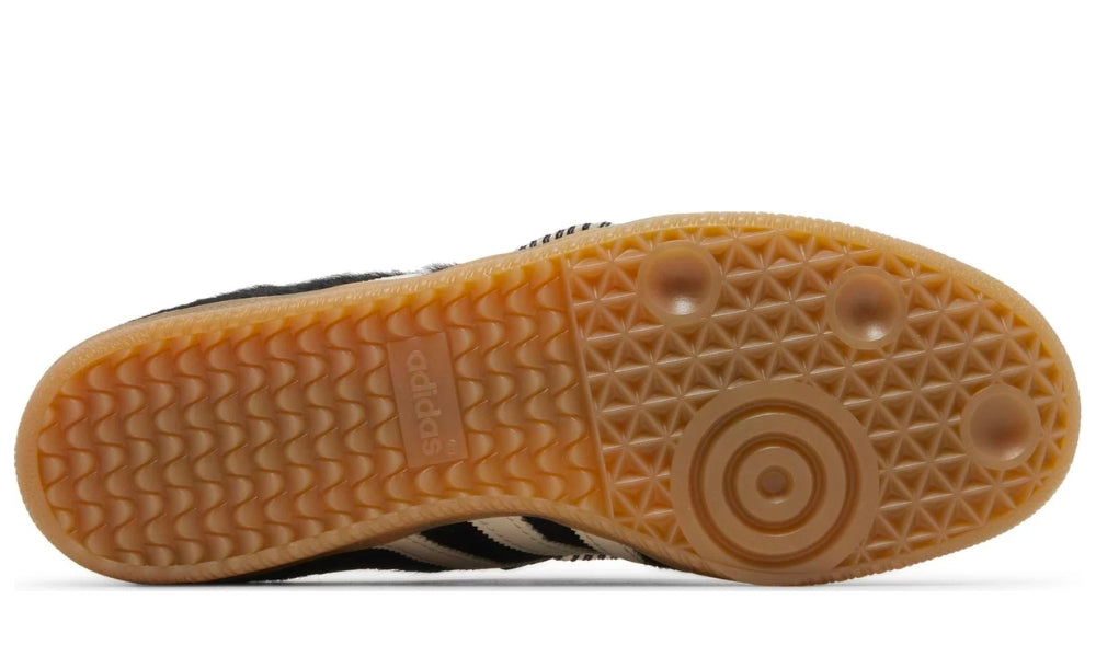 Adidas Samba Pony Tonal Low x Wales Bonner 'Core Black'