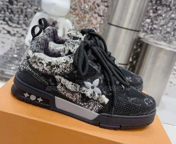 Louis Vuitton Skate Crystal – Black Edition