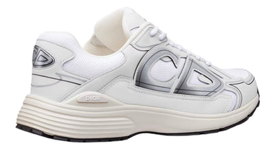 Dior B30 White Mesh And Technical Fabric Low Top Sneakers