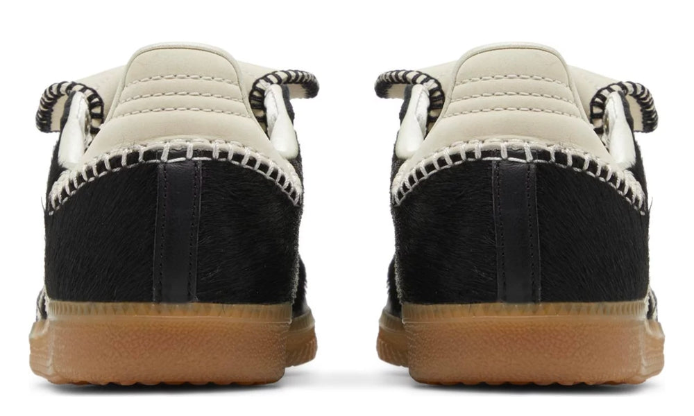 Adidas Samba Pony Tonal Low x Wales Bonner 'Core Black'