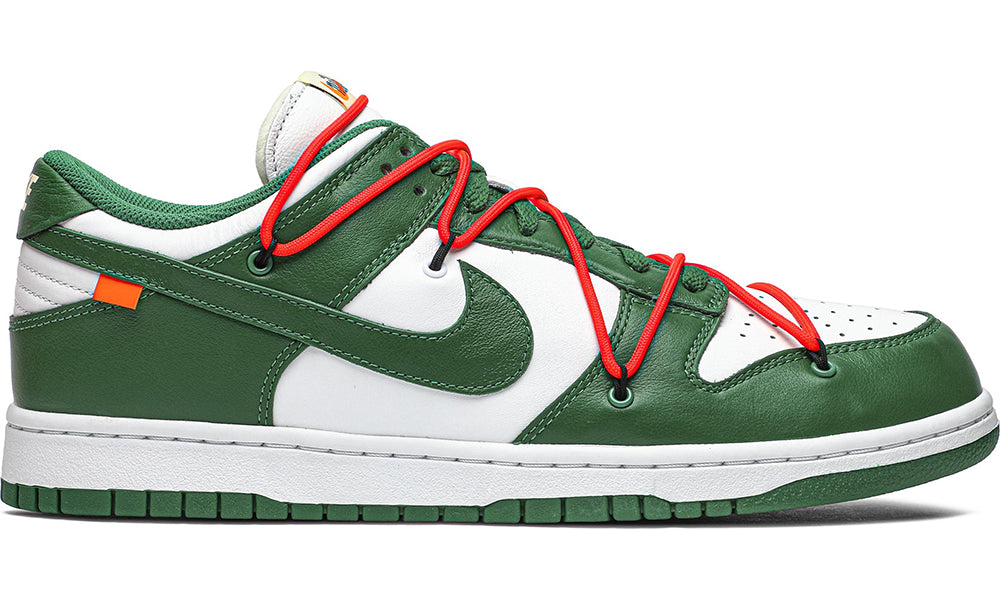 Off-White x Dunk Low "Pine Green"