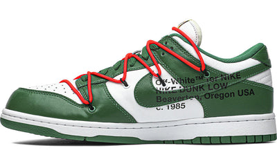 Off-White x Dunk Low "Pine Green"