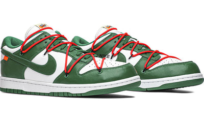 Off-White x Dunk Low "Pine Green"