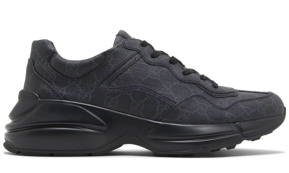 Gucci Gg Rhyton 'Black Monogram'