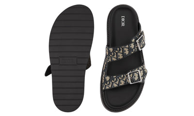 Dior Aqua Sandal "Beige and black"