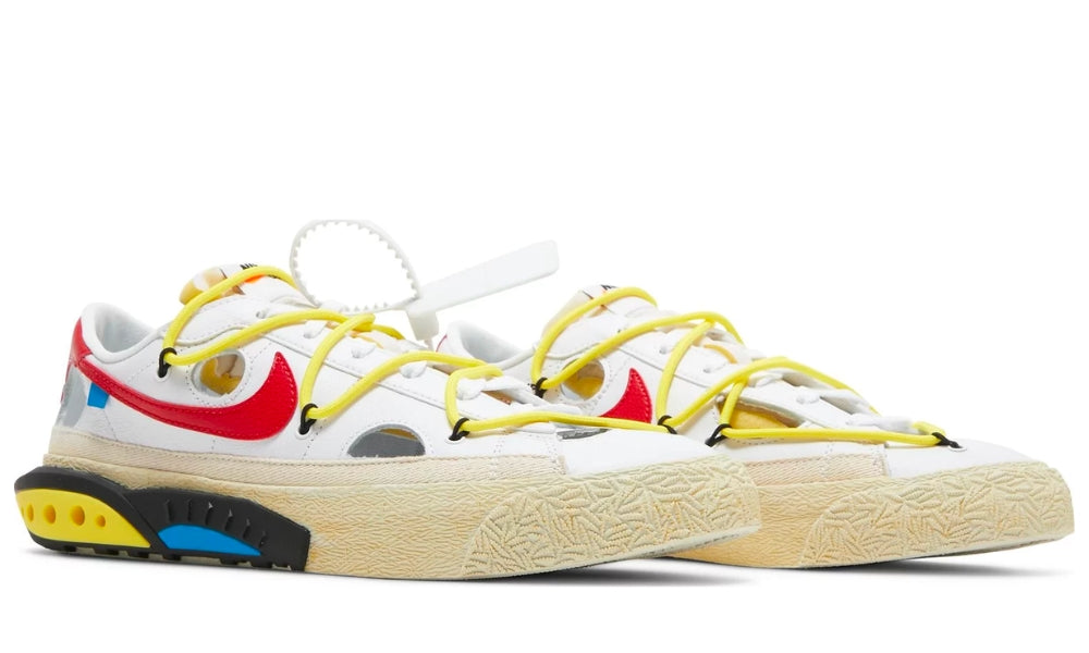 Off-White x Nike Blazer Low 'White University Red'