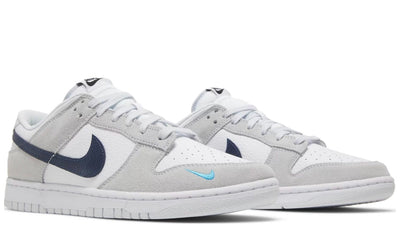 Nike Dunk Low 'Mini Swoosh - Football Grey Midnight Navy'