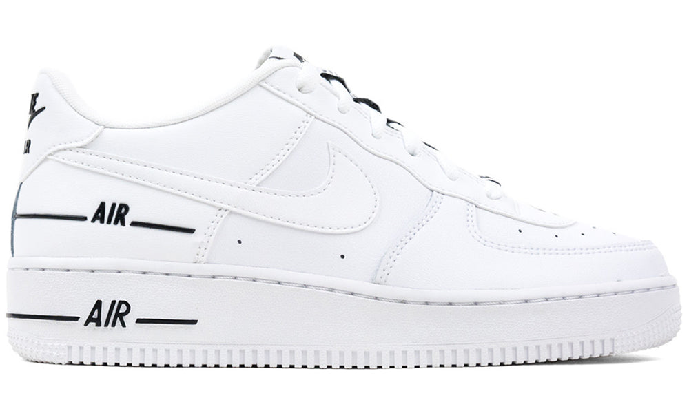 Air Jordan 1 Double Air Low White Black (GS)