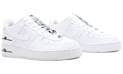 Air Jordan 1 Double Air Low White Black (GS)