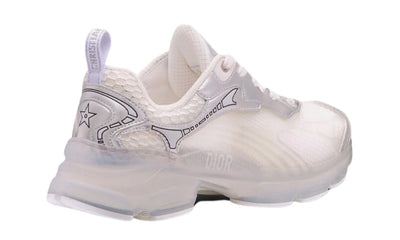 Dior Vibe Sneaker "White Mesh and Silver-Tone"