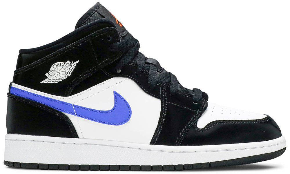 Air Jordan 1 Mid GS 'Black Racer Blue'