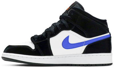 Air Jordan 1 Mid GS 'Black Racer Blue'