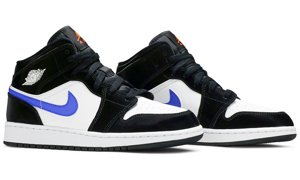 Air Jordan 1 Mid GS 'Black Racer Blue'