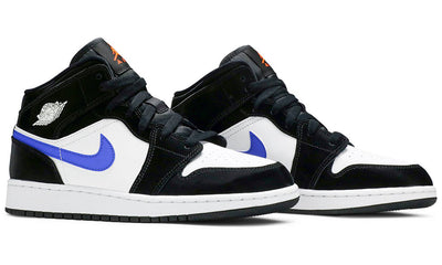 Air Jordan 1 Mid GS 'Black Racer Blue'