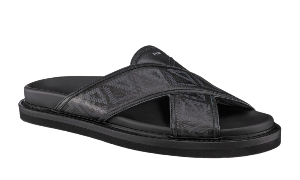 Dior Aqua Sandal 'CD Diamond - Black'