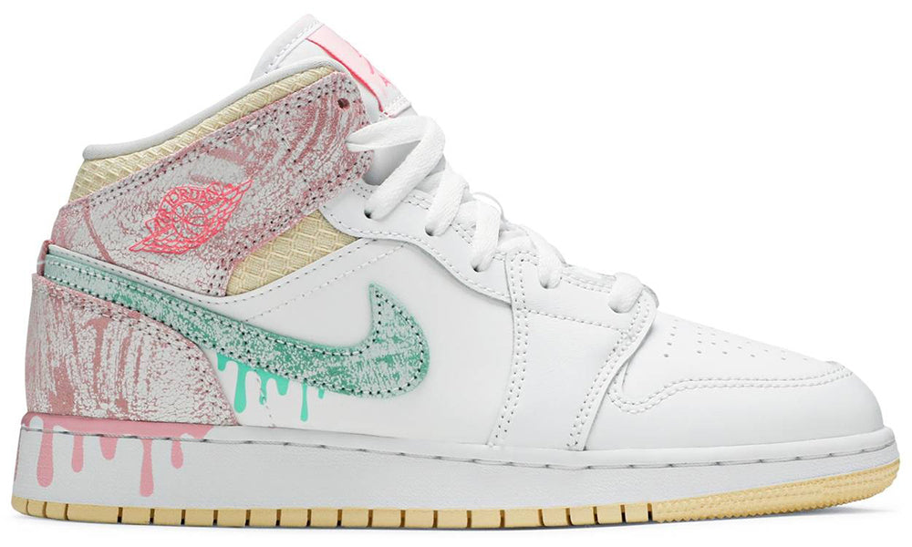 Air Jordan 1 Mid SE GS 'Ice Cream'