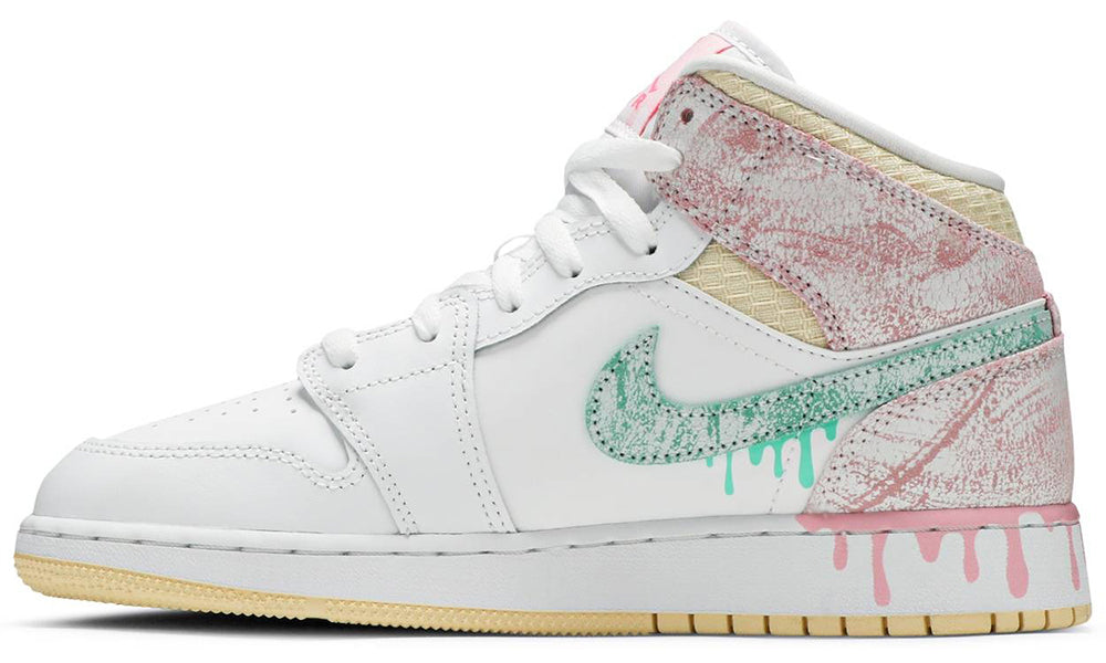 Air Jordan 1 Mid SE GS 'Ice Cream'