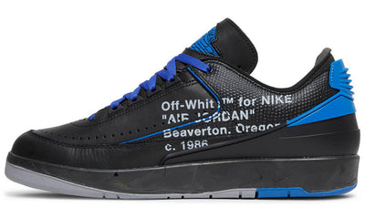 Off-White x Air Jordan 2 Retro Low SP 'Black Varsity Royal'