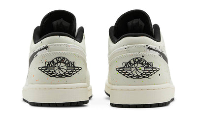 Air Jordan 1 Low 'Brushstroke Swoosh - Paint Splatter'