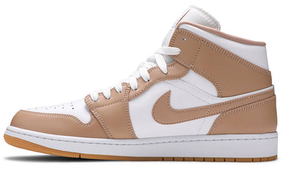 Air Jordan 1 Mid 'Tan Gum' Sneakers