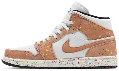 Air Jordan 1 Mid SE 'Brushstroke Paint Splatter'