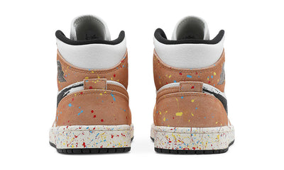 Air Jordan 1 Mid SE 'Brushstroke Paint Splatter'