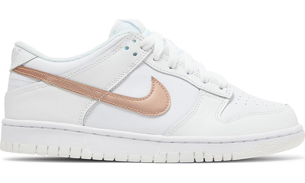 Nike Dunk Low 'White Metallic Red Bronze'
