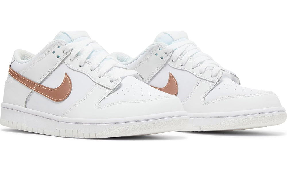 Nike Dunk Low 'White Metallic Red Bronze'