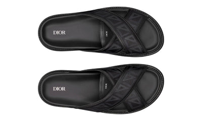 Dior Aqua Sandal 'CD Diamond - Black'