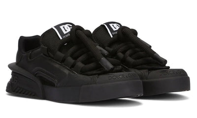 Dolce & Gabbana Black Portofino Sneakers