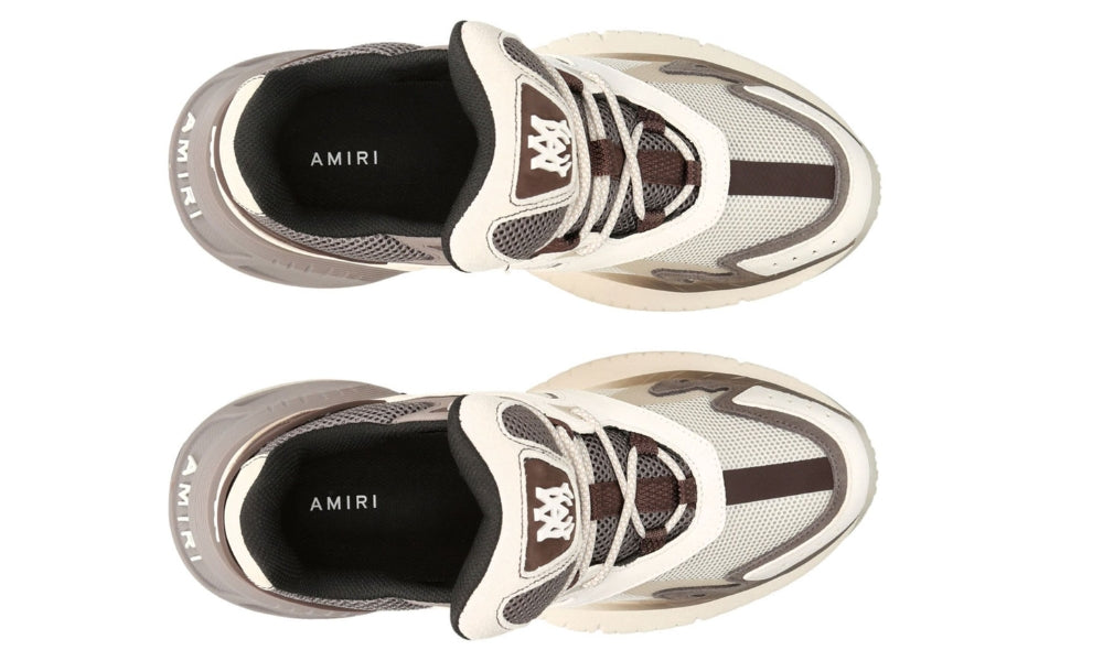 AMIRI  Leather MA Runner Sneakers "Brown/Oth"