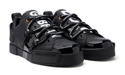 Dolce & Gabbana Portofino Sneakers in Black
