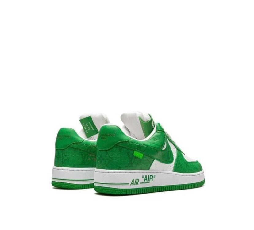 Nike Air Force 1 x Off White x Louis Vuitton Green