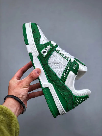 Louis Vuitton Green White Trainer