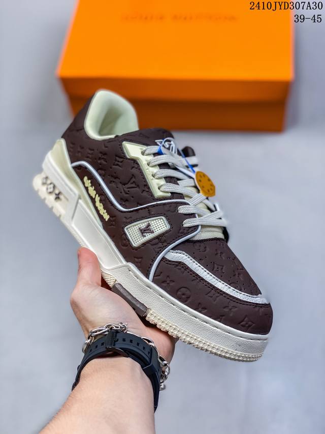 Louis Vuitton by Tyler, the Creator LV Trainer Mocha